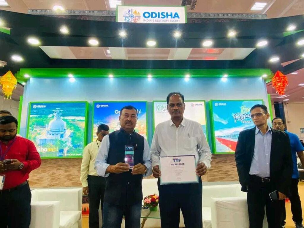 Best Decoration Design Award at TTF Chennai